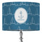 Rope Sail Boats 16" Drum Lampshade - ON STAND (Fabric)