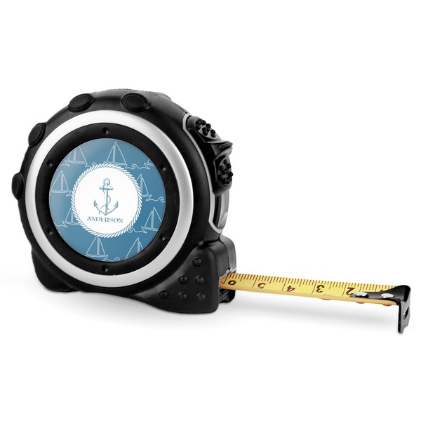 Custom Rope Sail Boats Tape Measure - 16 Ft (Personalized)