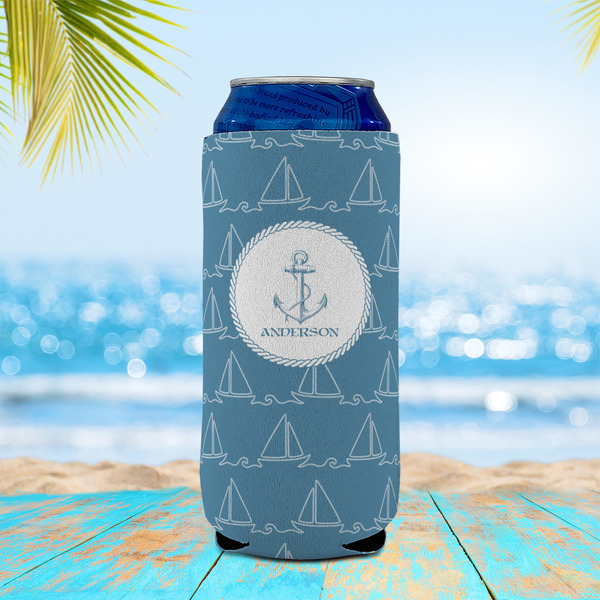 Rope Sail Boats 16oz Can Sleeve - LIFESTYLE