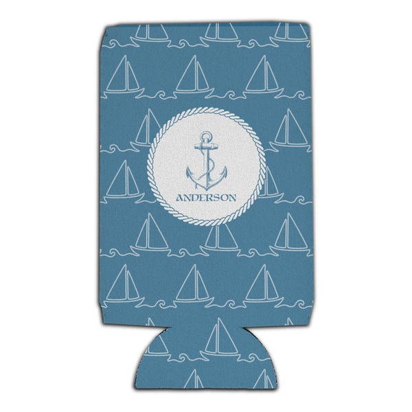 Rope Sail Boats 16oz Can Sleeve - Set of 4 - FRONT