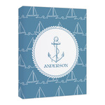 Rope Sail Boats Canvas Print - 16x20 (Personalized)