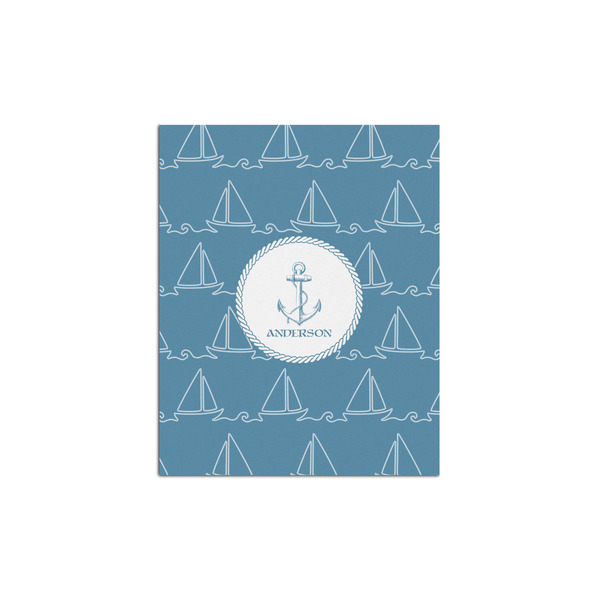 Custom Rope Sail Boats Poster - Multiple Sizes (Personalized)