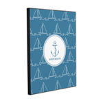 Rope Sail Boats Wood Prints (Personalized)