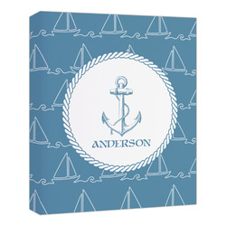 Rope Sail Boats Canvas Print - 20x24 (Personalized)
