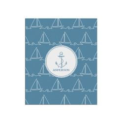 Rope Sail Boats Poster - Matte - 20x24 (Personalized)