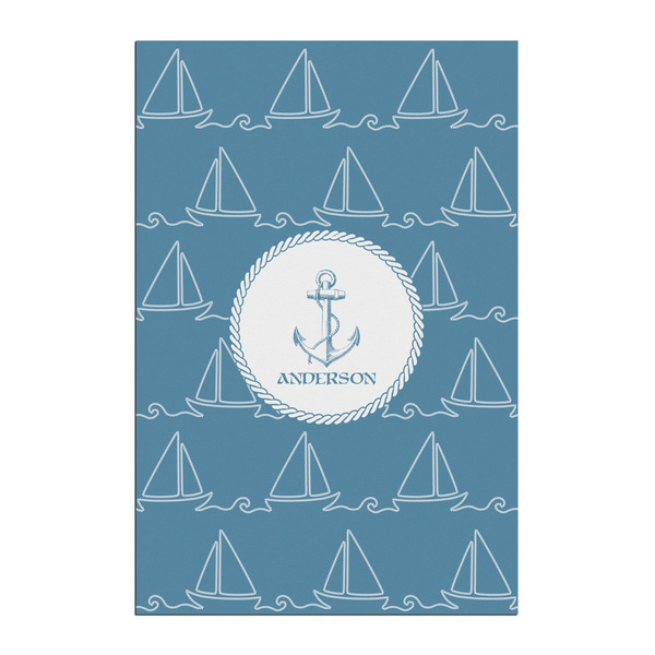 Custom Rope Sail Boats Posters - Matte - 20x30 (Personalized)