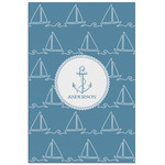 Rope Sail Boats Poster - Matte - 24x36 (Personalized)