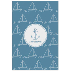 Rope Sail Boats Poster - Matte - 24x36 (Personalized)