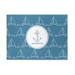 Rope Sail Boats Area Rug (Personalized)