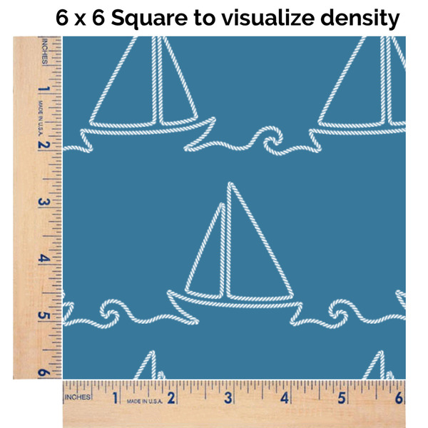 Rope Sail Boats 6x6 Swatch of Fabric