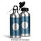 Rope Sail Boats Aluminum Water Bottle - Alternate lid options