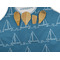 Rope Sail Boats Apron - Pocket Detail with Props