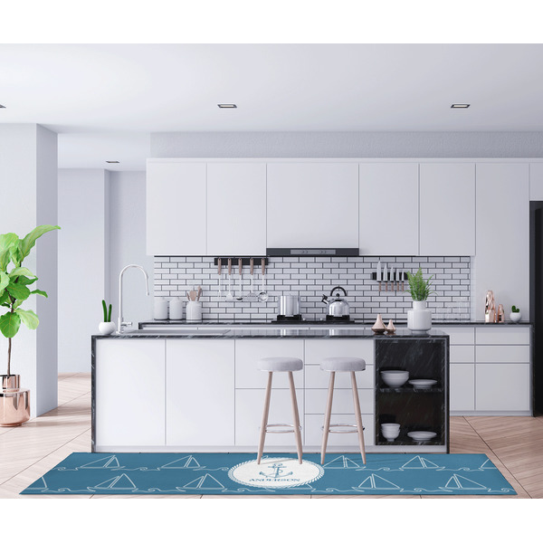 Rope Sail Boats Area Rug Sizes