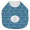 Rope Sail Boats Jersey Knit Baby Bib w/ Name or Text