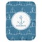 Rope Sail Boats Baby Swaddling Blanket (Personalized)