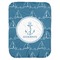 Rope Sail Boats Baby Swaddling Blanket (Personalized)