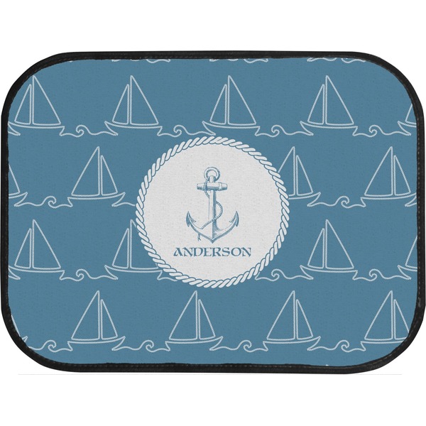 Rope Sail Boats Back Seat Car Mat