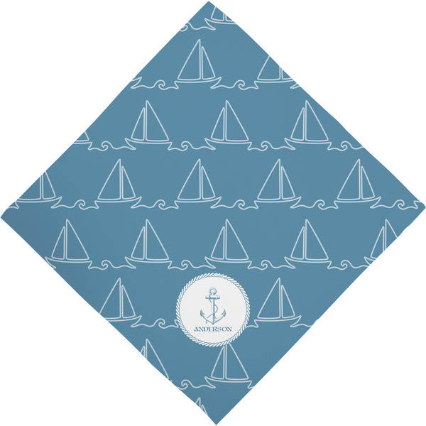 Rope Sail Boats Bandana - Full View