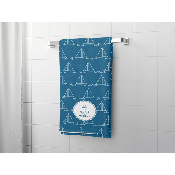 Rope Sail Boats Bath Towel - LIFESTYLE