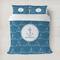 Rope Sail Boats Duvet Cover (Personalized)