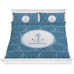 Rope Sail Boats Comforter Set - King (Personalized)