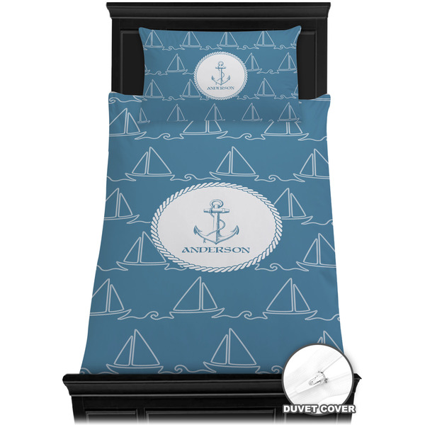 Rope Sail Boats Bedding Set (TwinXL) - Duvet