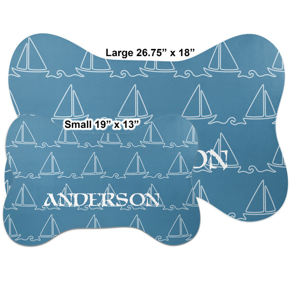 Rope Sail Boats Bone Shaped Mat Comparison