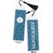Rope Sail Boats Bookmark with tassel - Front and Back