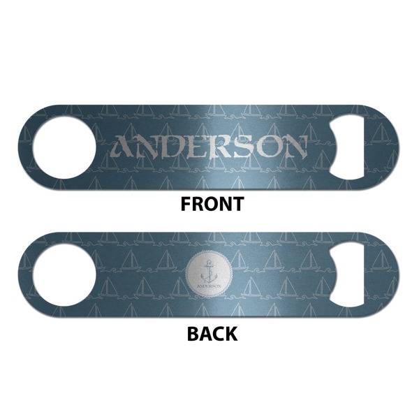 Rope Sail Boats Bottle Opener - Front & Back