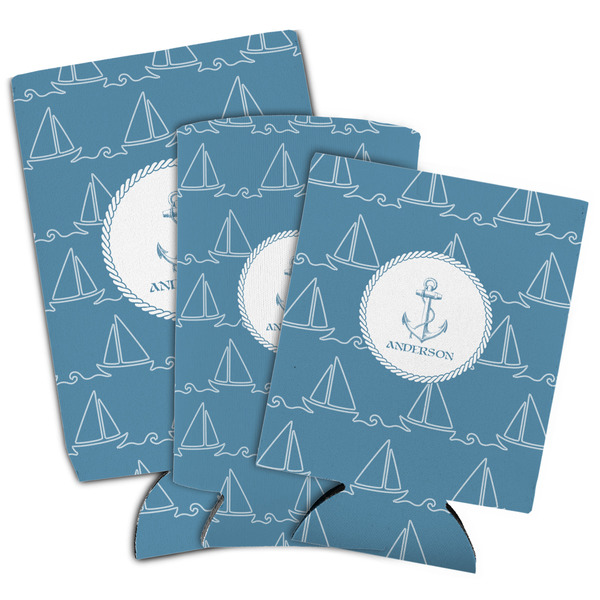 Rope Sail Boats Can Coolers - PARENT/MAIN