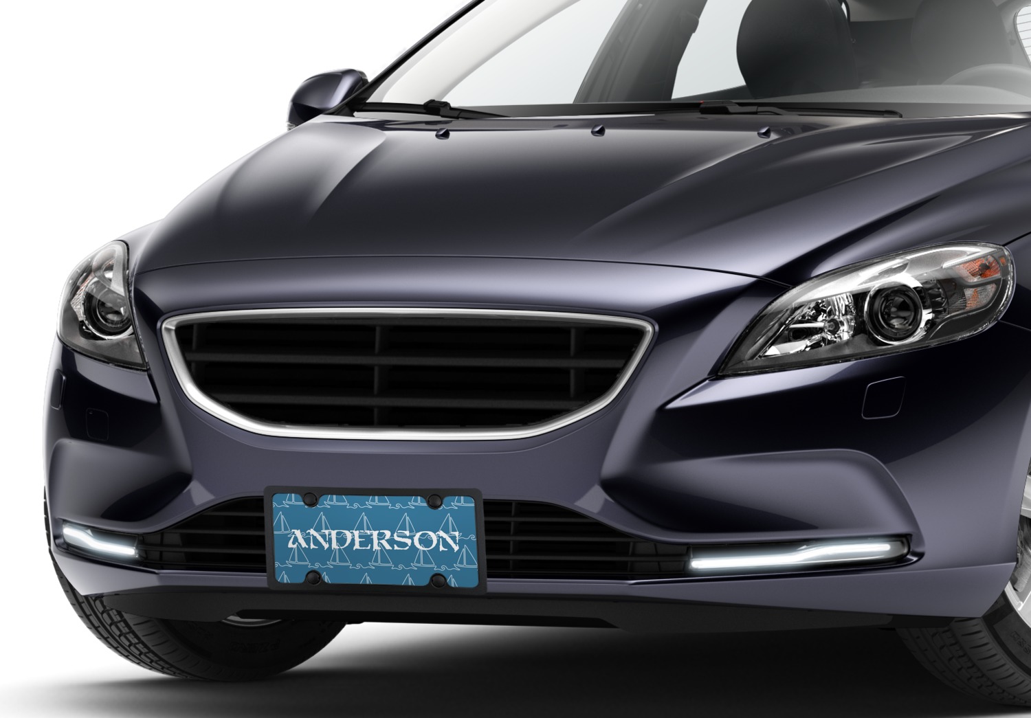 Custom Rope Sail Boats Front License Plate (Personalized) YouCustomizeIt