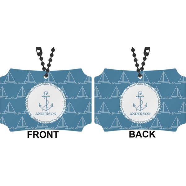 Rope Sail Boats Car Ornament - Berlin (Approval)