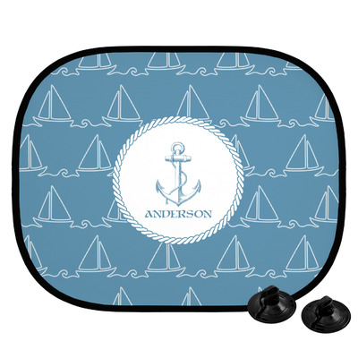 Rope Sail Boats Car Side Window Sun Shade (Personalized)