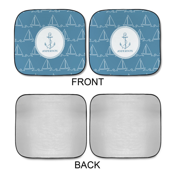Rope Sail Boats Car Sun Shades - APPROVAL