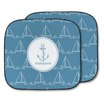 Rope Sail Boats Car Sun Shade - Two Piece (Personalized)