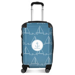 Rope Sail Boats Suitcase (Personalized)