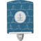 Rope Sail Boats Ceramic Night Light (Personalized)