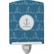 Rope Sail Boats Ceramic Night Light (Personalized)