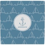 Rope Sail Boats Ceramic Tile Hot Pad (Personalized)