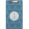 Rope Sail Boats Clipboard (Legal Size) (Personalized)