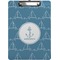 Rope Sail Boats Clipboard (Letter)