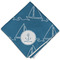 Rope Sail Boats Cloth Napkins - Personalized Dinner (Folded Four Corners)