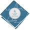 Rope Sail Boats Cloth Napkin w/ Name or Text