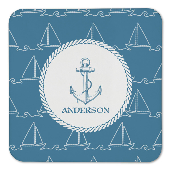 Rope Sail Boats Coaster Set - FRONT (one)