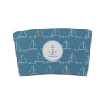 Rope Sail Boats Coffee Cup Sleeve (Personalized)