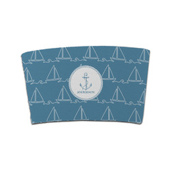Rope Sail Boats Coffee Cup Sleeve (Personalized)