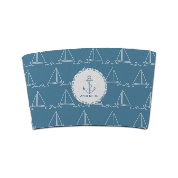 Custom Rope Sail Boats Coffee Cup Sleeve (Personalized)