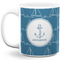 Rope Sail Boats Coffee Mug - 11 oz - Full- White