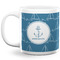 Rope Sail Boats Coffee Mug - 20 oz - White