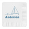 Rope Sail Boats Embossed Decorative Napkins (Personalized)